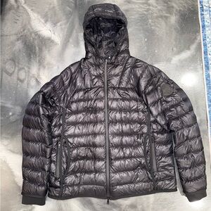 Moncler Mens Puffer Jacket Matte Black